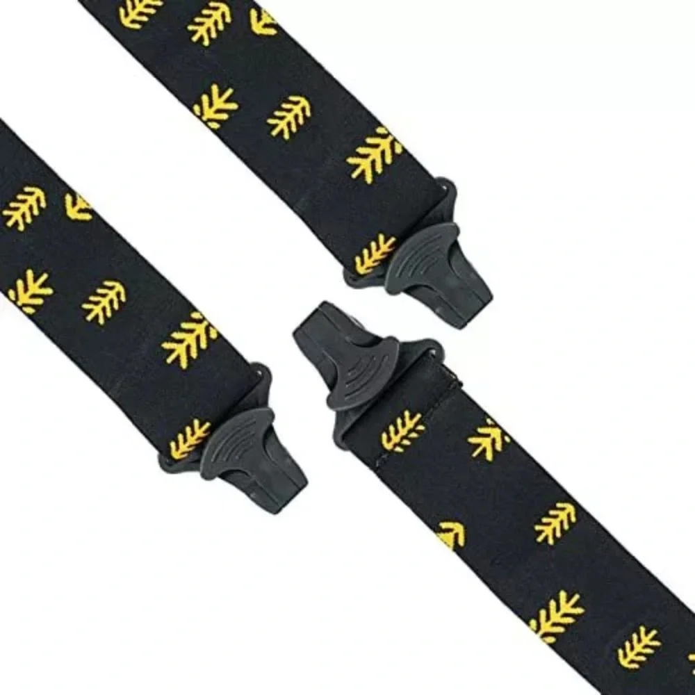 Melotough Suspenders Plastic Clips 1.5” Y Back Tree Airport Friendly